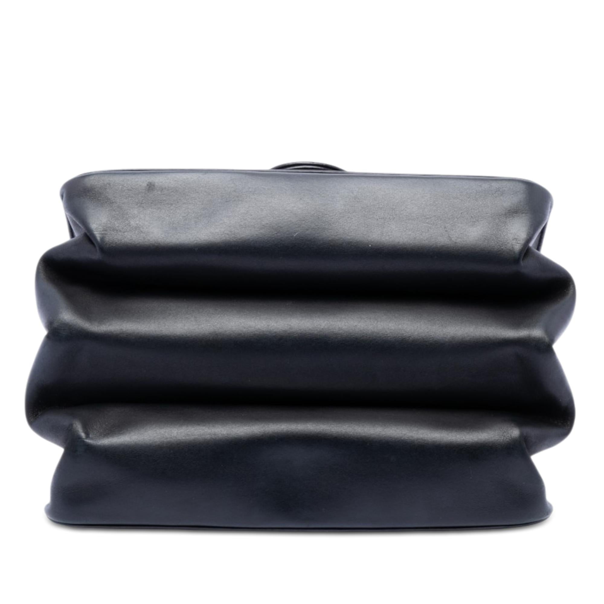 Chanel Paris Cosmopolite Mini Aged Calfskin Straight Lined Flap