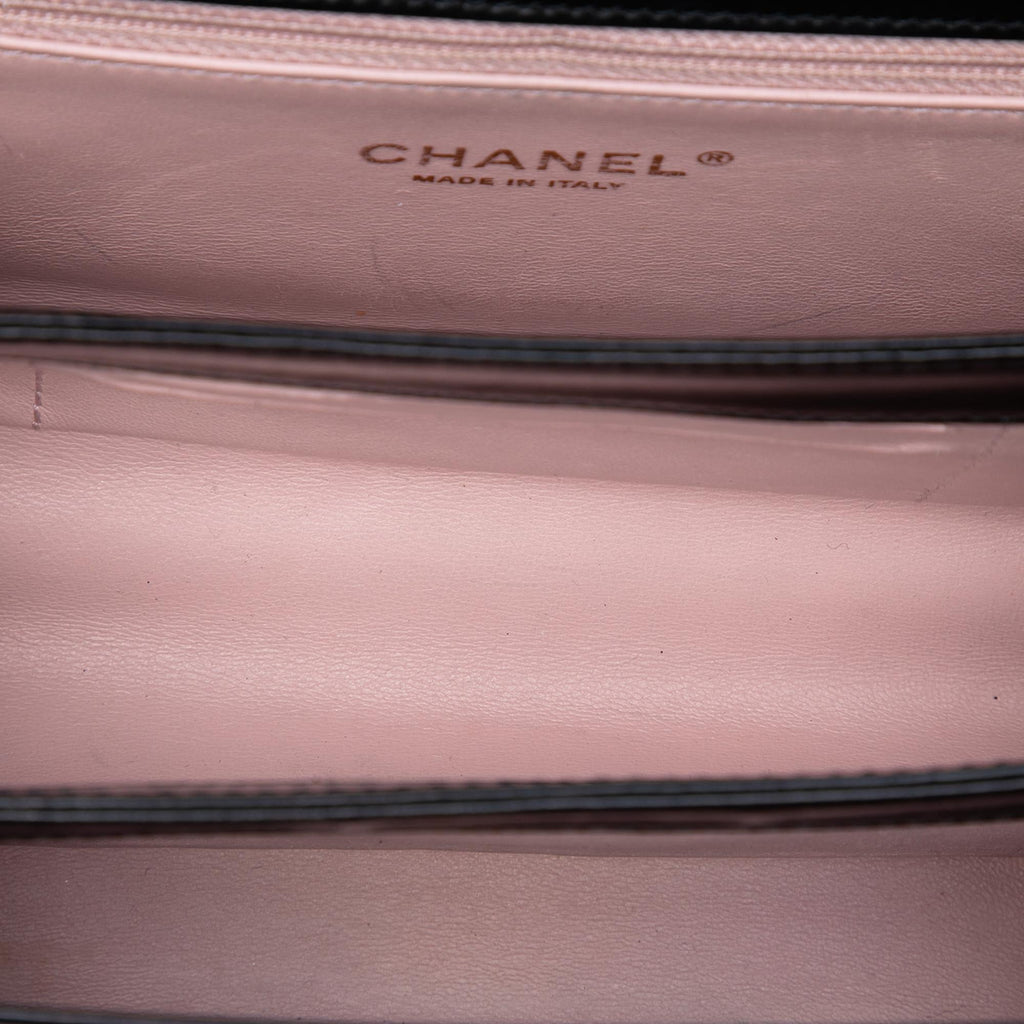 Chanel Paris Cosmopolite Mini Aged Calfskin Straight Lined Flap