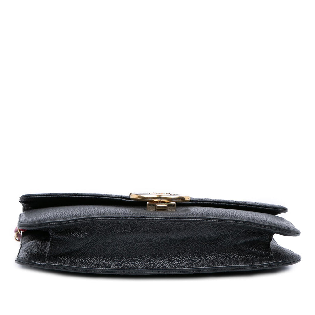 Chanel Paris Cuba Medium Caviar Thread Around Flap