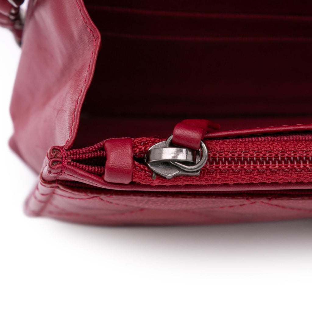 Chanel Paris Dallas CC Patent Goatskin Wallet on Chain