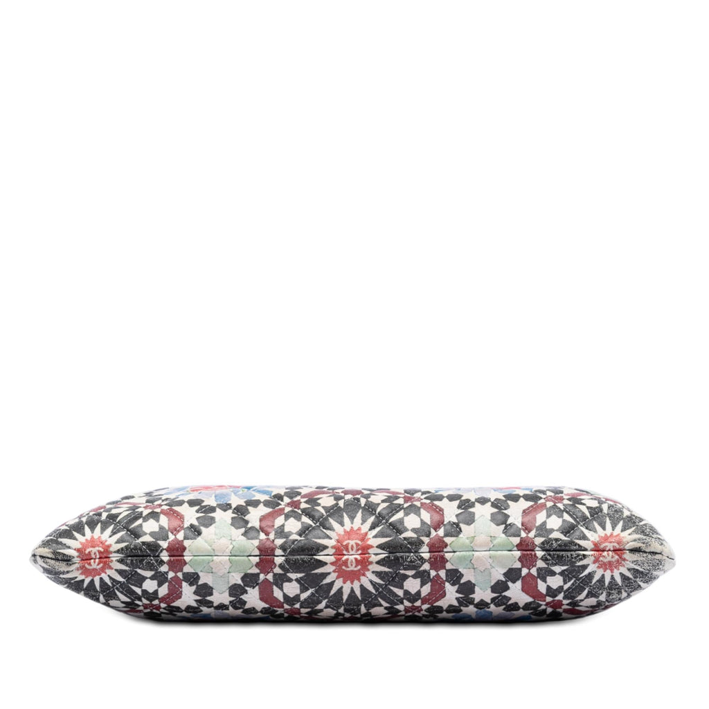 Chanel Paris Dubai Large Printed Lambskin Cosmetic Case