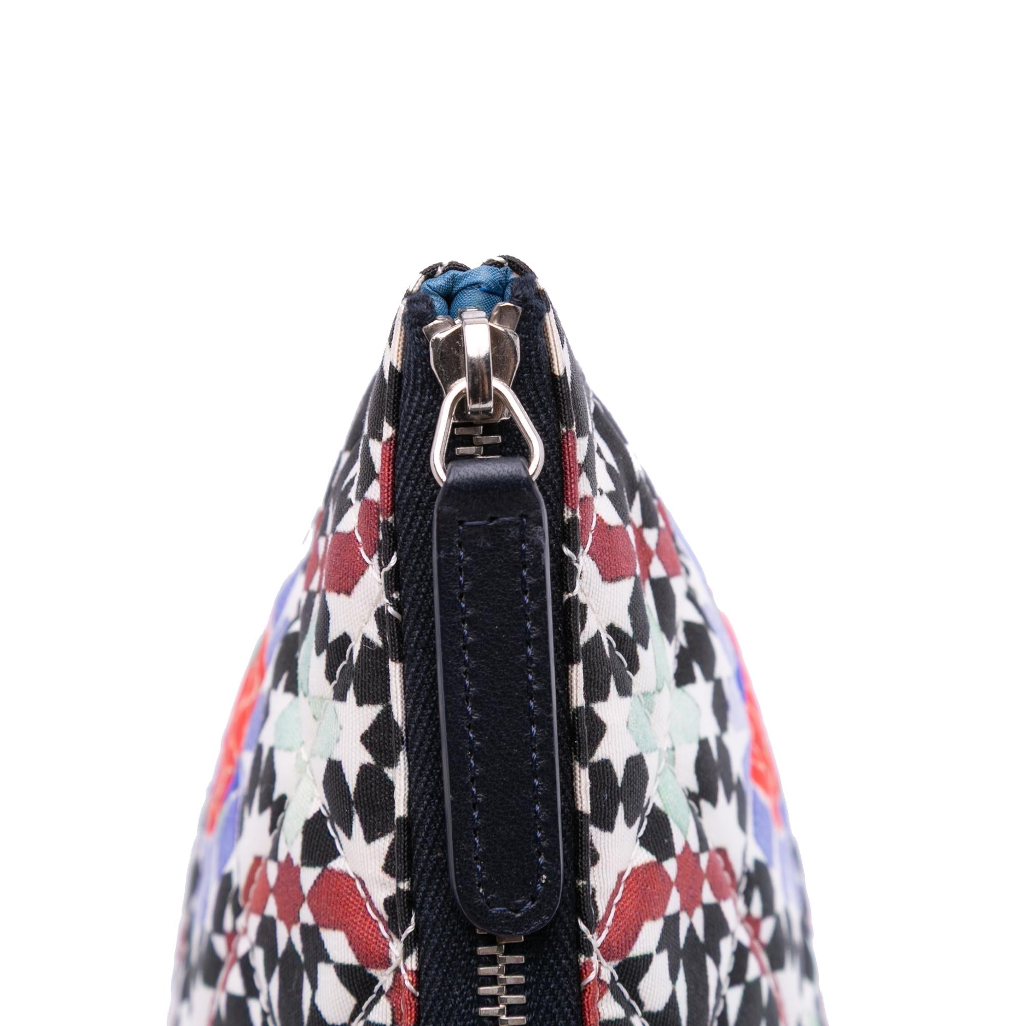 Chanel Paris Dubai Medium Printed Canvas Cosmetic Case