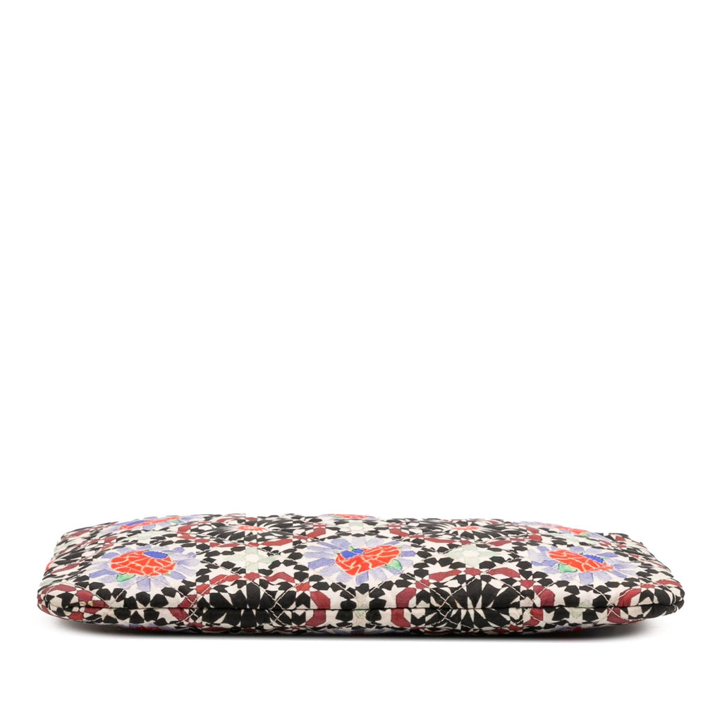 Chanel Paris Dubai Medium Printed Canvas Cosmetic Case