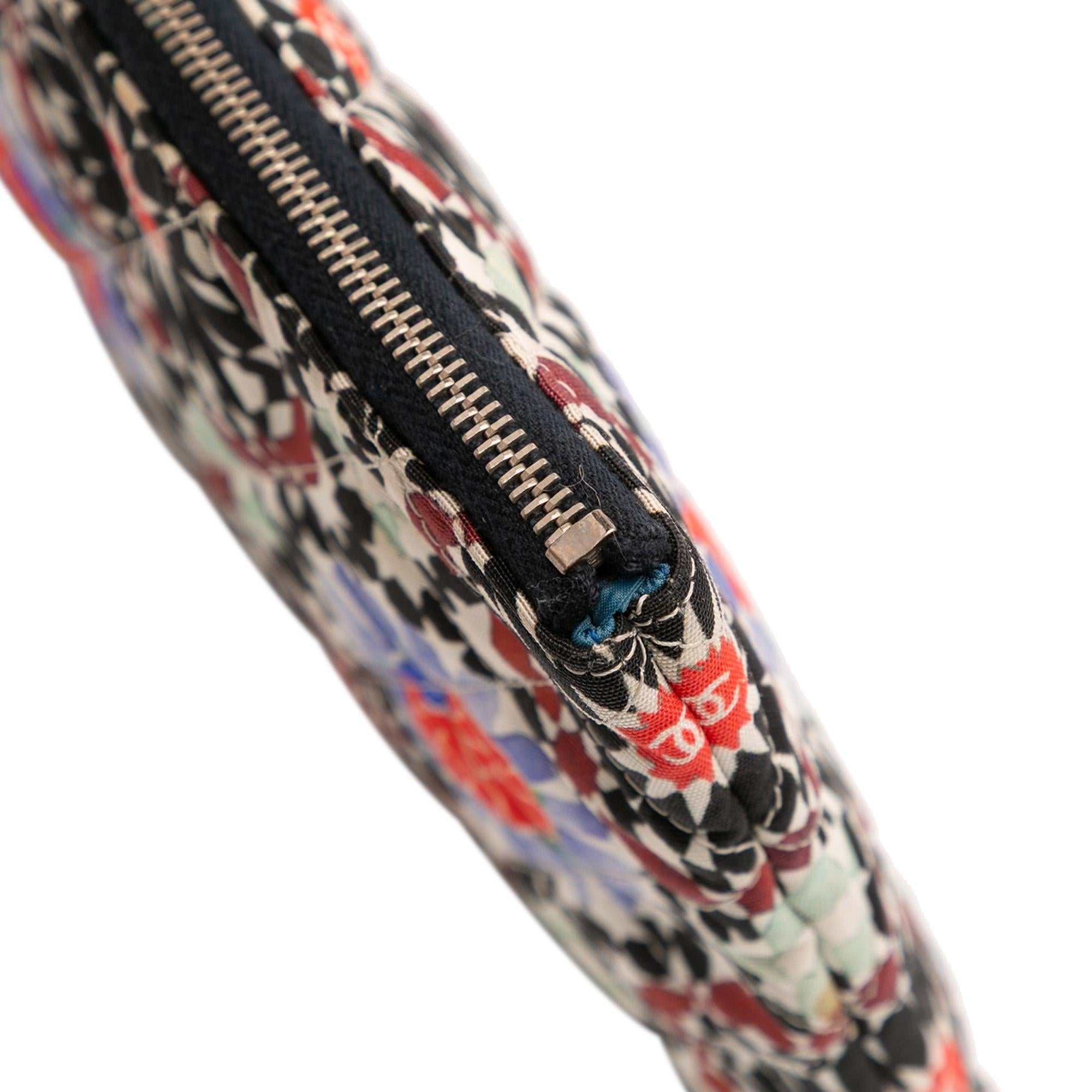 Chanel Paris Dubai Medium Printed Canvas Cosmetic Case