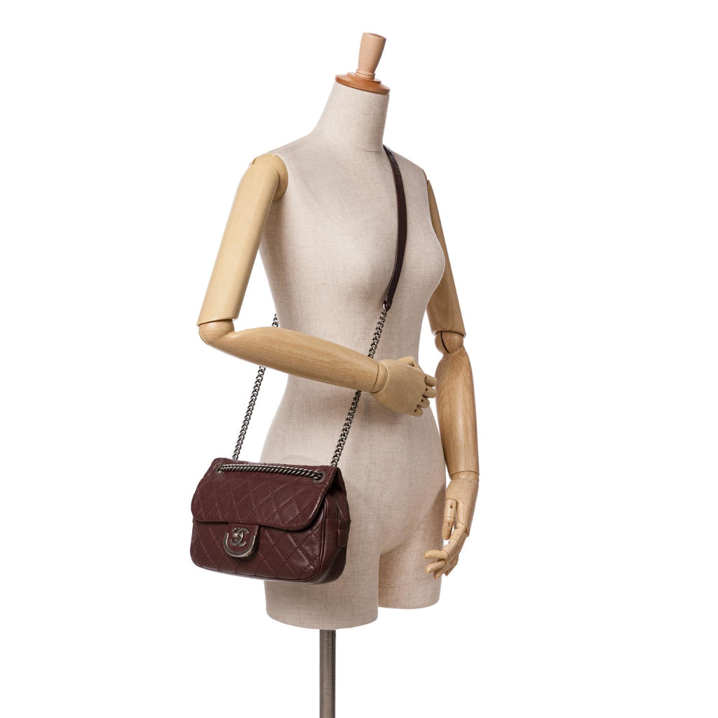 Chanel Paris Edinburgh Medium Calfskin Coco Sporran Flap