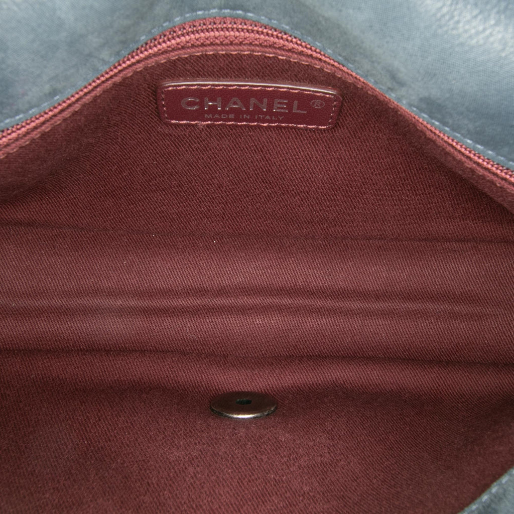 Chanel Paris Edinburgh Medium Diamond Embossed Calfskin New Chic Flap