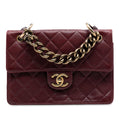 Chanel Paris Edinburgh Quilted Caviar Retro Class Flap
