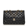 Chanel Paris Limited Edition Lambskin Double Flap Bag (SHG-35234)