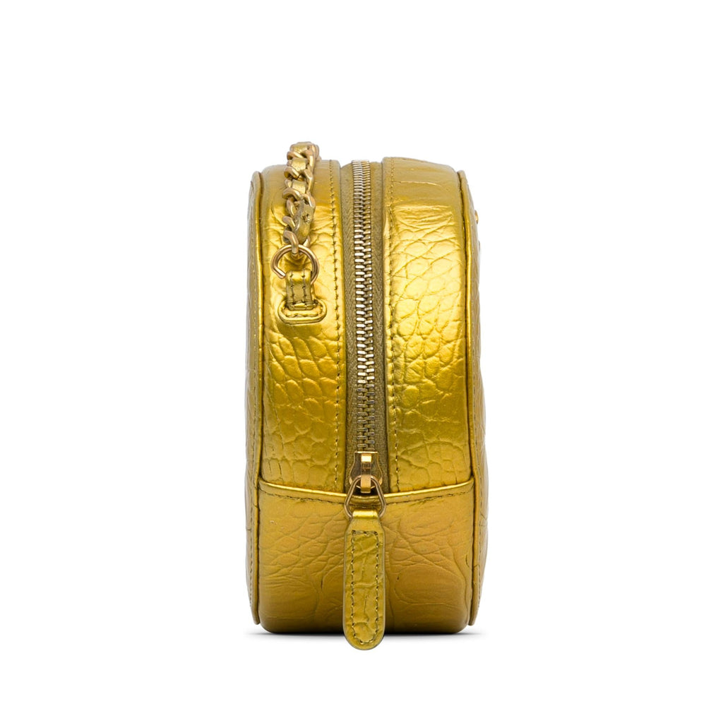 Chanel Paris-New York Coco Croc Round Crossbody Bag (SHG-5kZNxM)