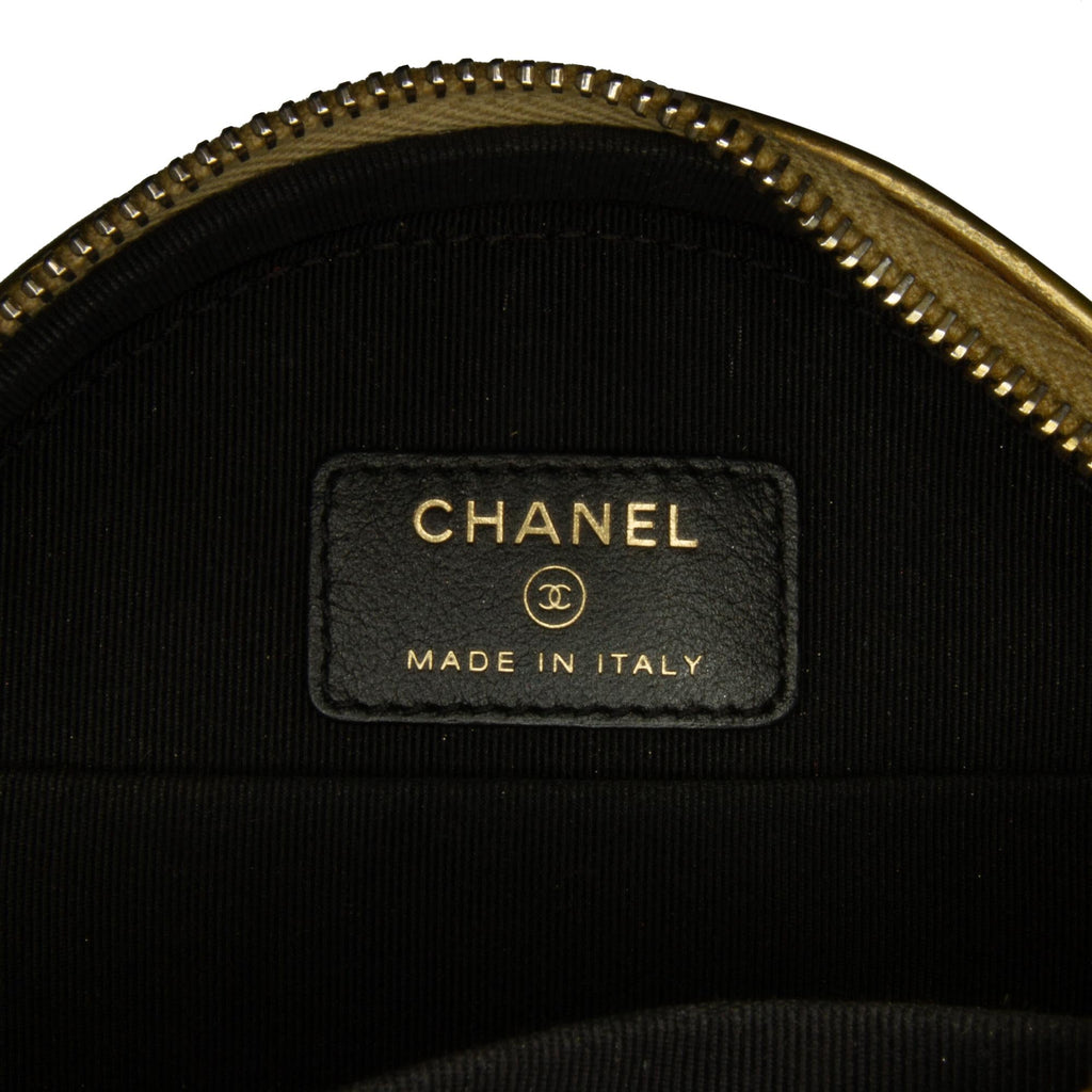 Chanel Paris-New York Coco Croc Round Crossbody Bag (SHG-5kZNxM)