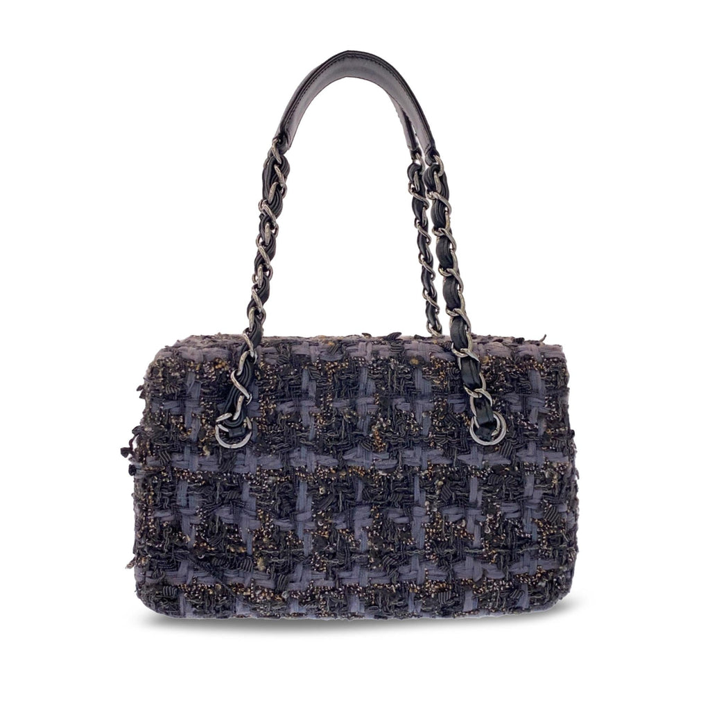 Chanel Paris-New York Tweed Box Bag (SHG-7FxkBw)