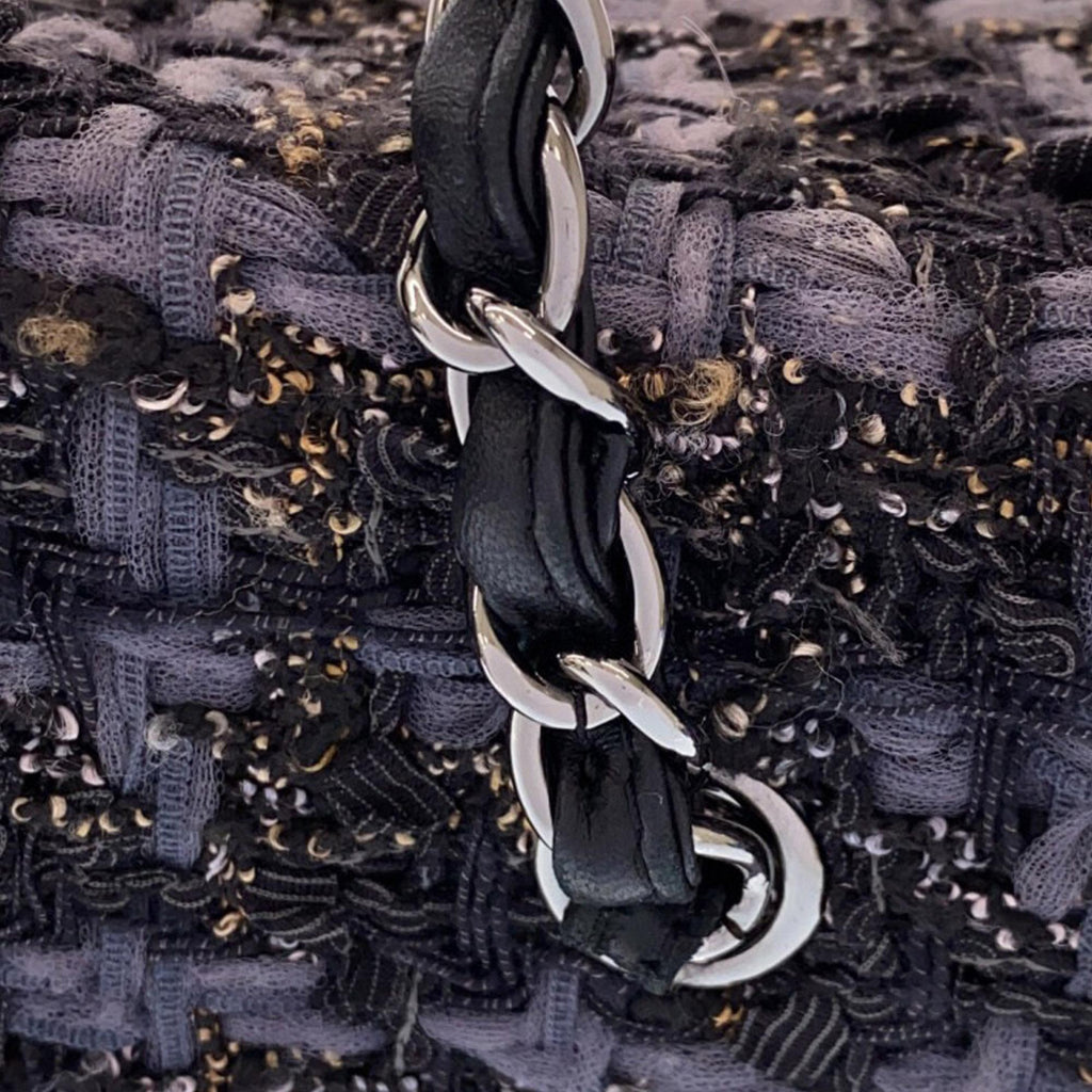 Chanel Paris-New York Tweed Box Bag (SHG-7FxkBw)