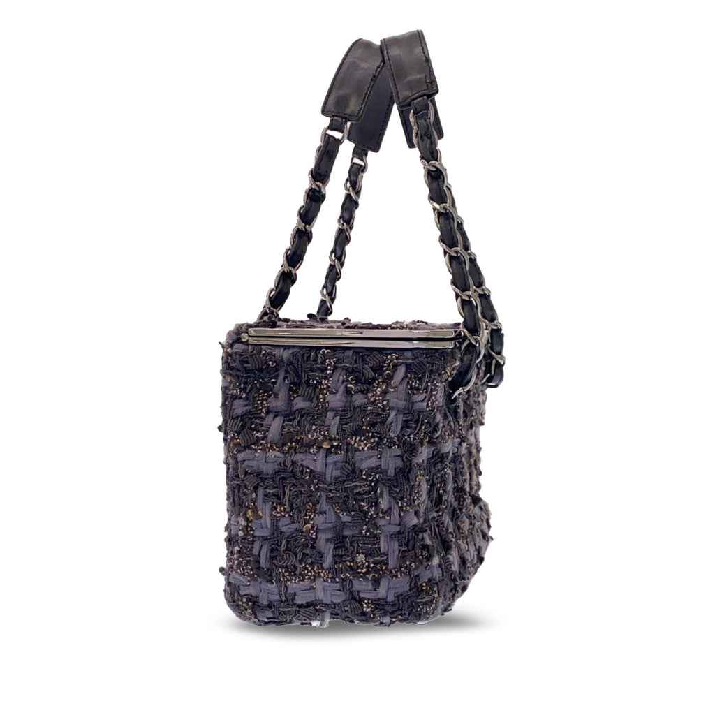 Chanel Paris-New York Tweed Box Bag (SHG-7FxkBw)