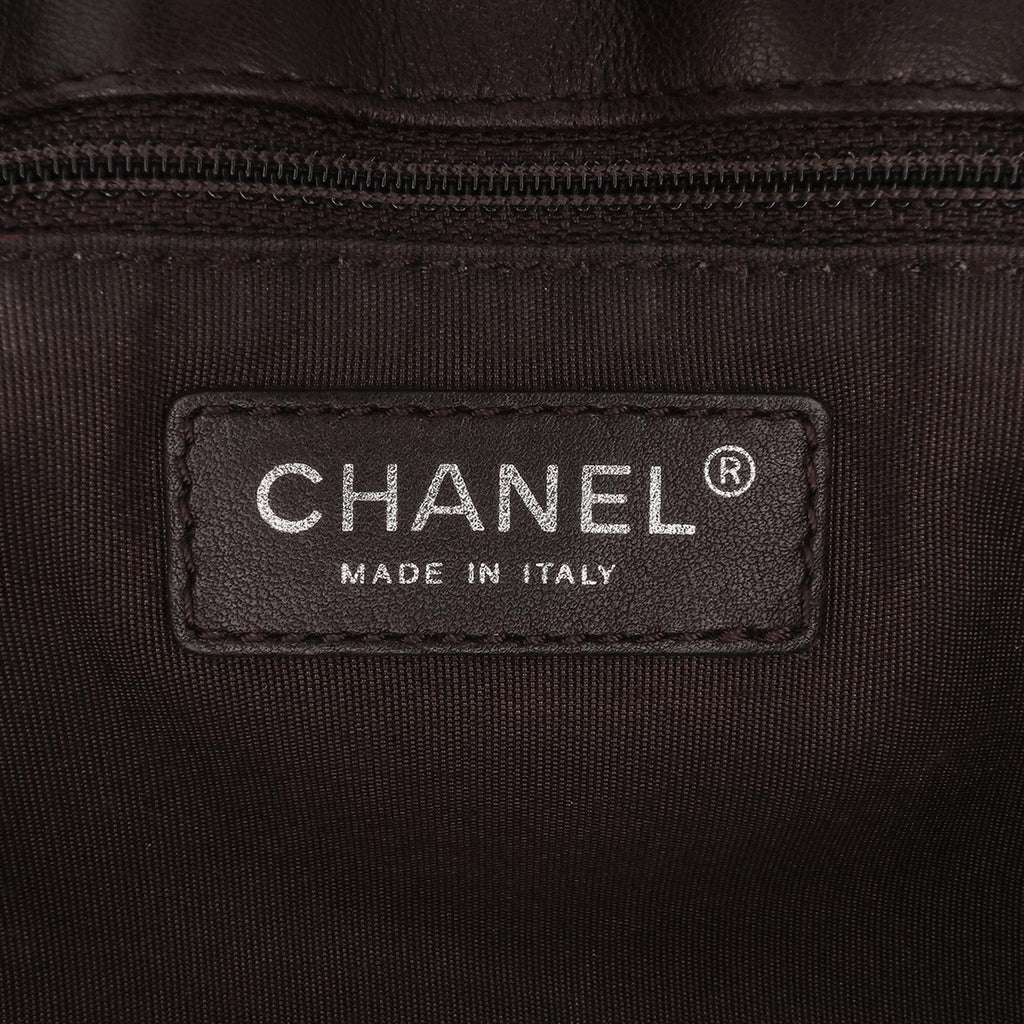 Chanel Paris-Salzburg Quilted Lambskin and Pony Hair Saddle Crossbody