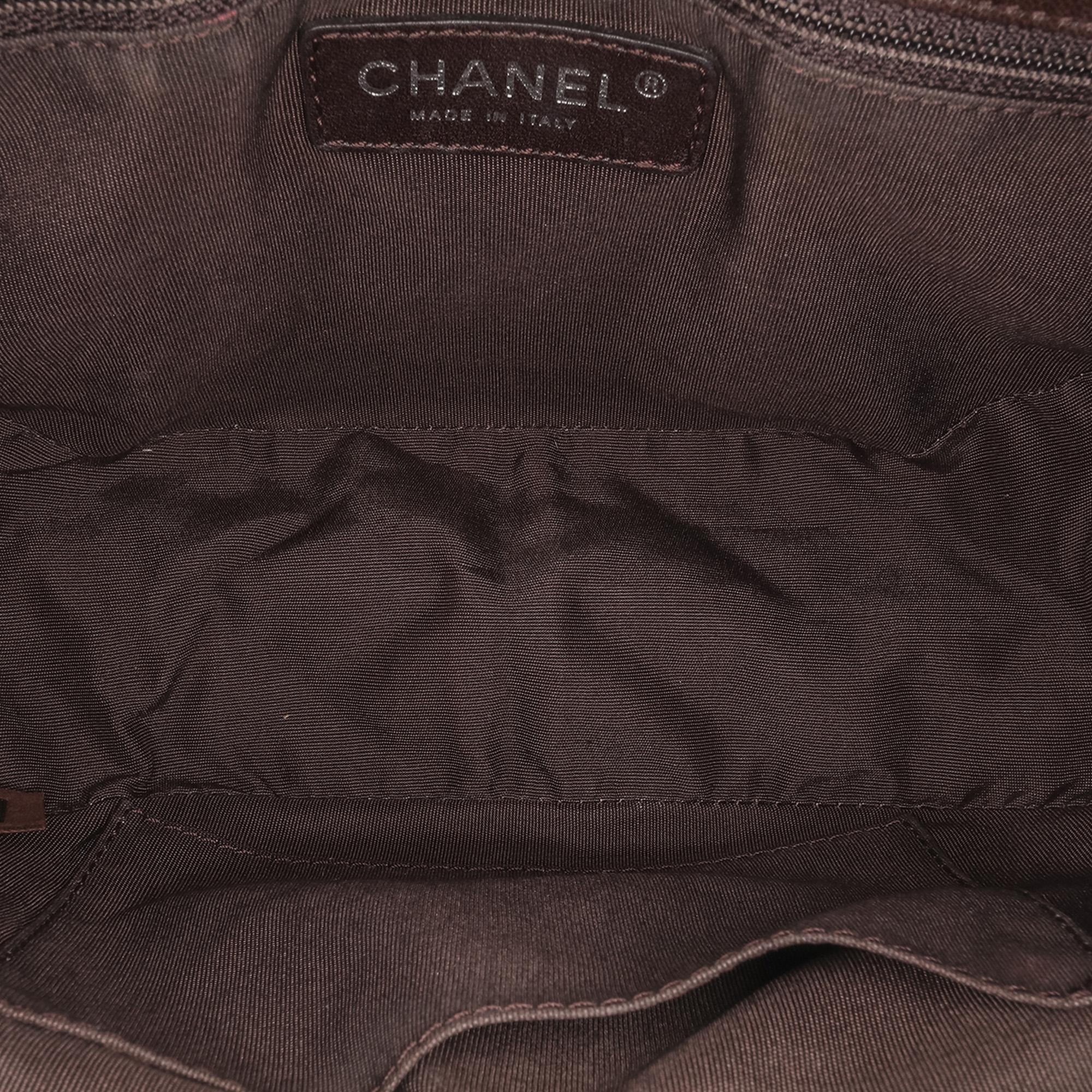 Chanel Paris-Salzburg Quilted Lambskin and Pony Hair Saddle Crossbody