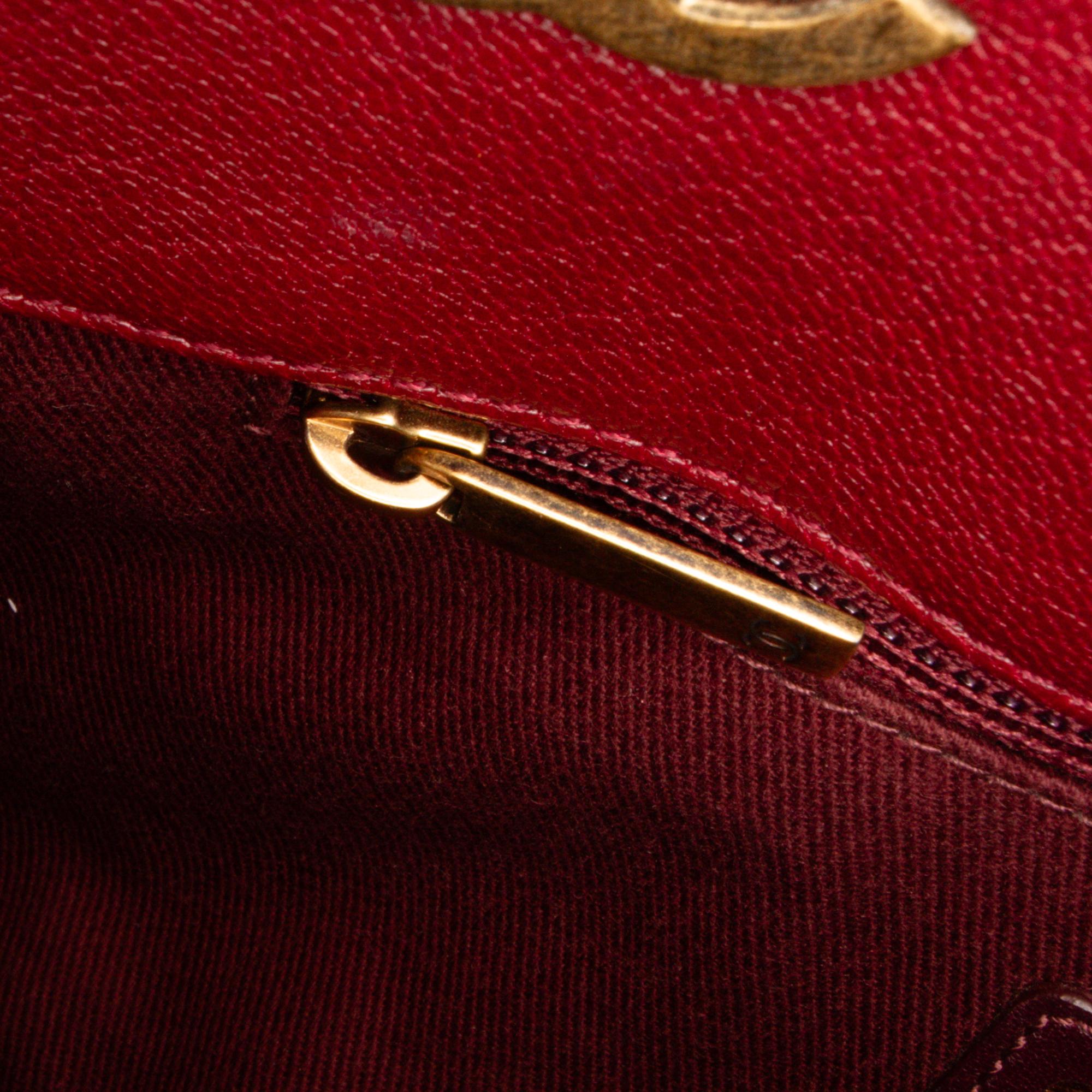 Chanel Paris Salzburg Small Patent and Goatskin CC Eyelet Tote