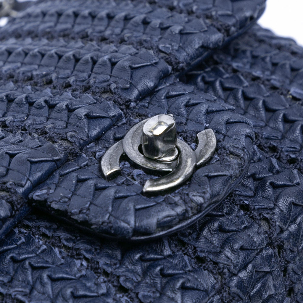 Chanel Paris Seoul Mini Crochet Lambskin Single Flap