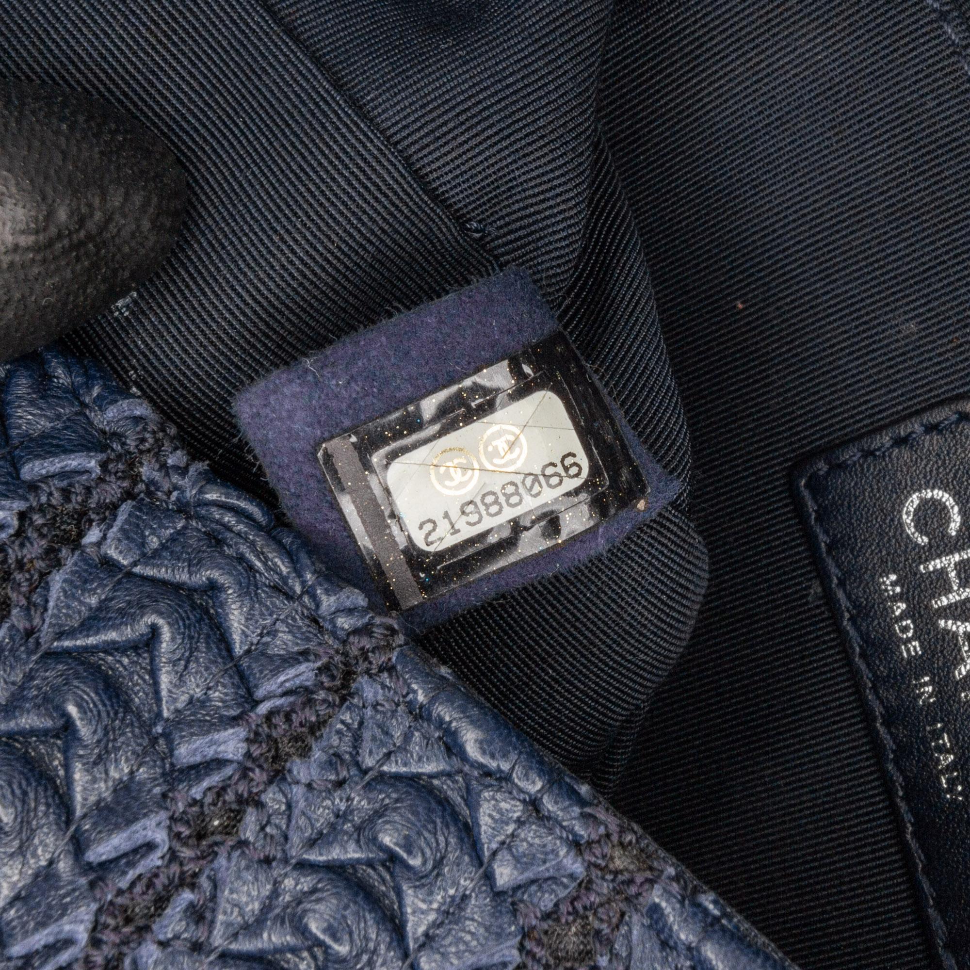 Chanel Paris Seoul Mini Crochet Lambskin Single Flap