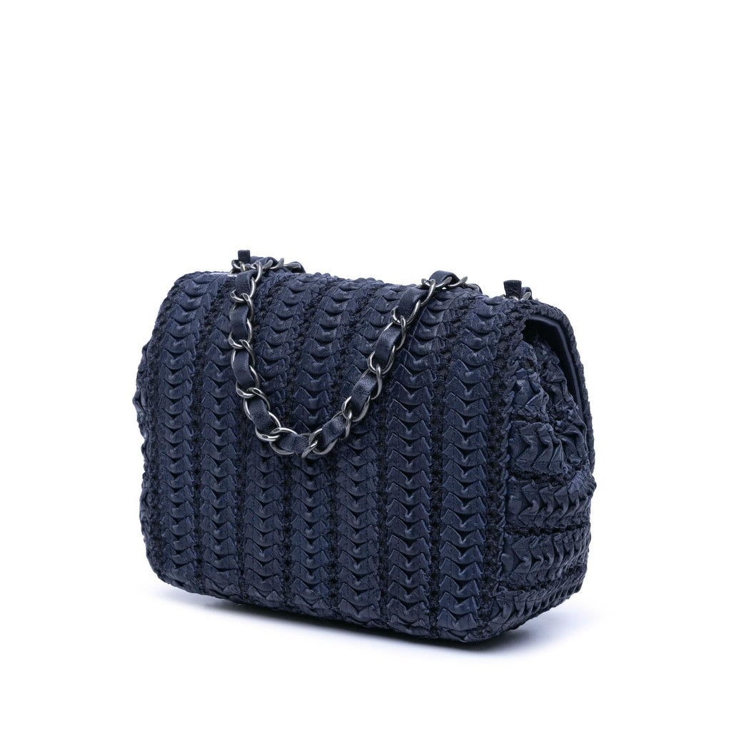 Chanel Paris Seoul Mini Crochet Lambskin Single Flap