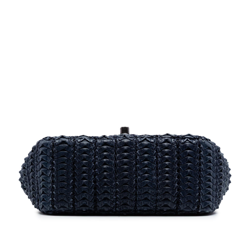 Chanel Paris Seoul Mini Crochet Lambskin Single Flap