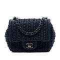 Chanel Paris Seoul Mini Crochet Lambskin Single Flap