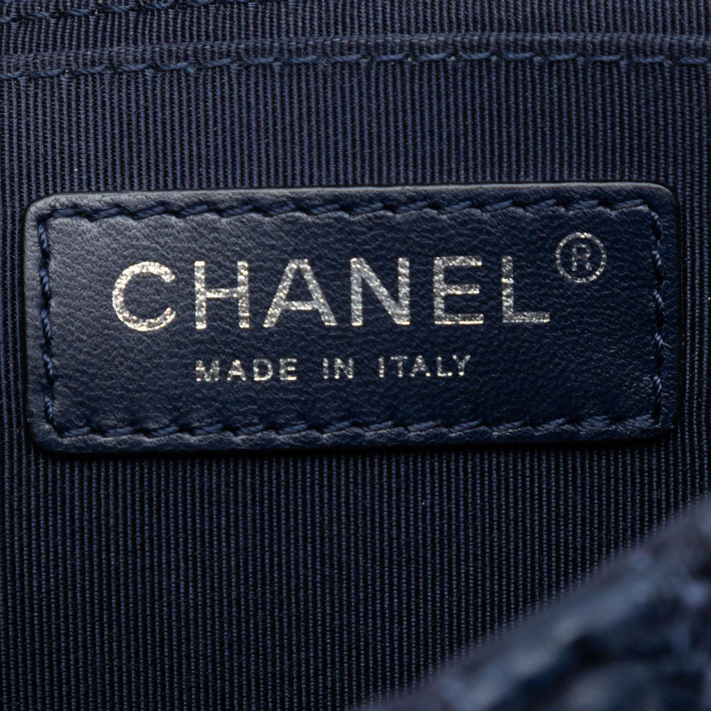 Chanel Paris Seoul Mini Crochet Lambskin Single Flap
