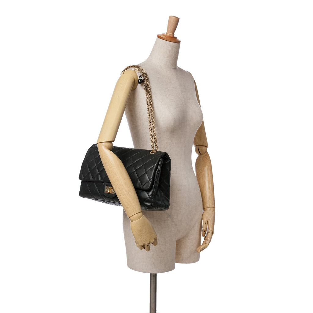 Chanel Paris-Shanghai Reissue 2.55 Quilted Lambskin Double Flap 227