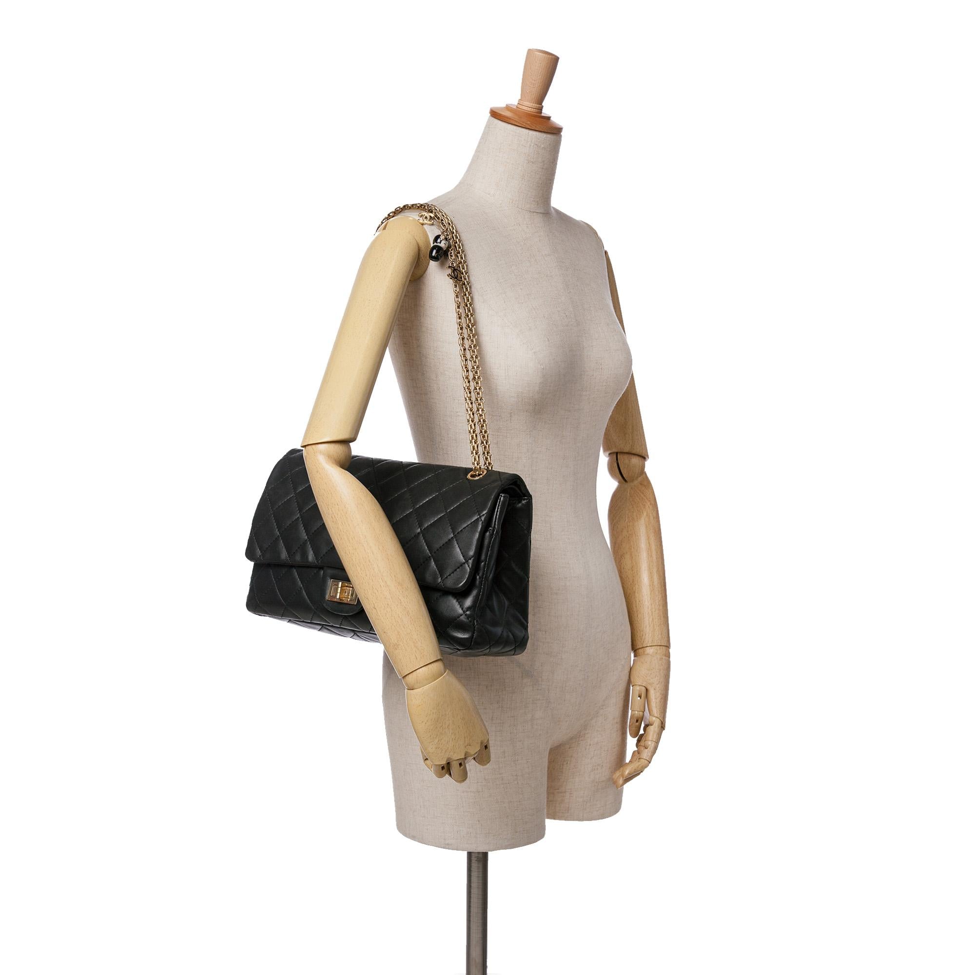 Chanel Paris-Shanghai Reissue 2.55 Quilted Lambskin Double Flap 227