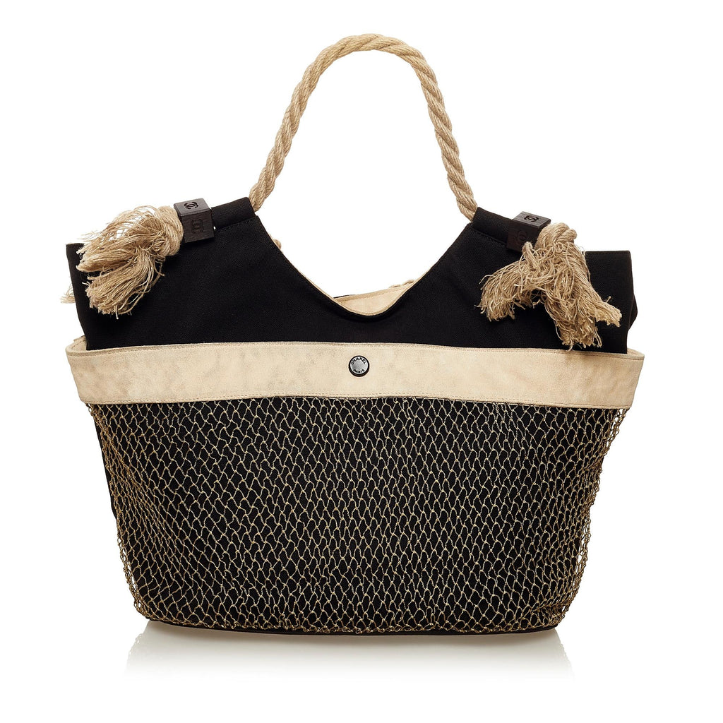 Chanel Patchwork Icon Canvas Tote Bag (SHG-34258)