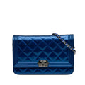 Chanel Patent Boy Wallet on Chain (SHG-0Lw1R6)