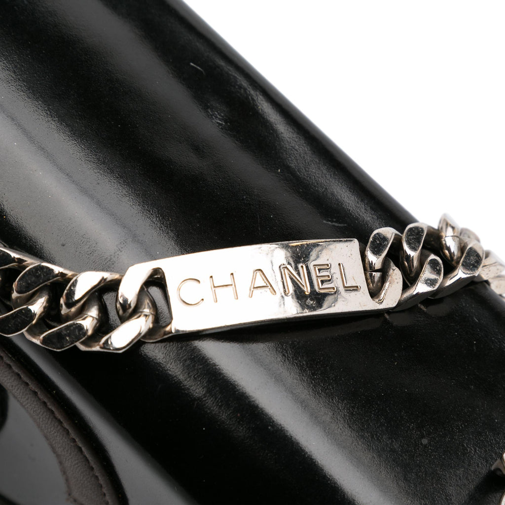 Chanel Patent Flap Handbag (SHG-WgjTfx)