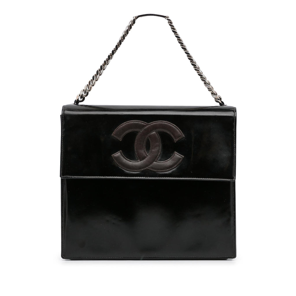 Chanel Patent Flap Handbag (SHG-WgjTfx)