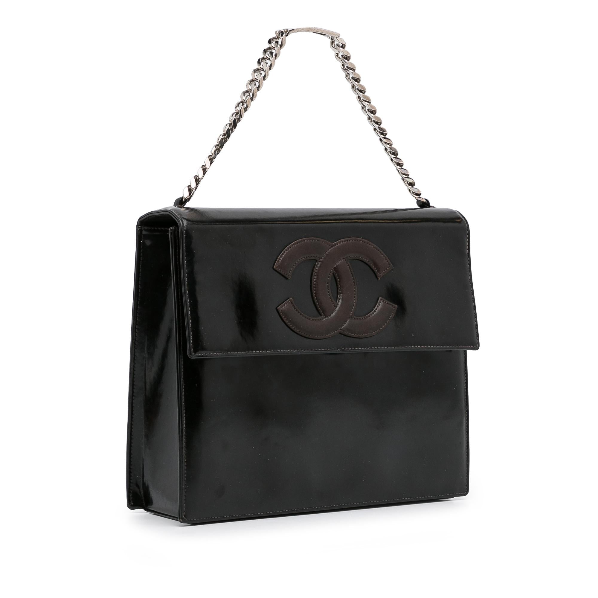 Chanel Patent Flap Handbag (SHG-WgjTfx)