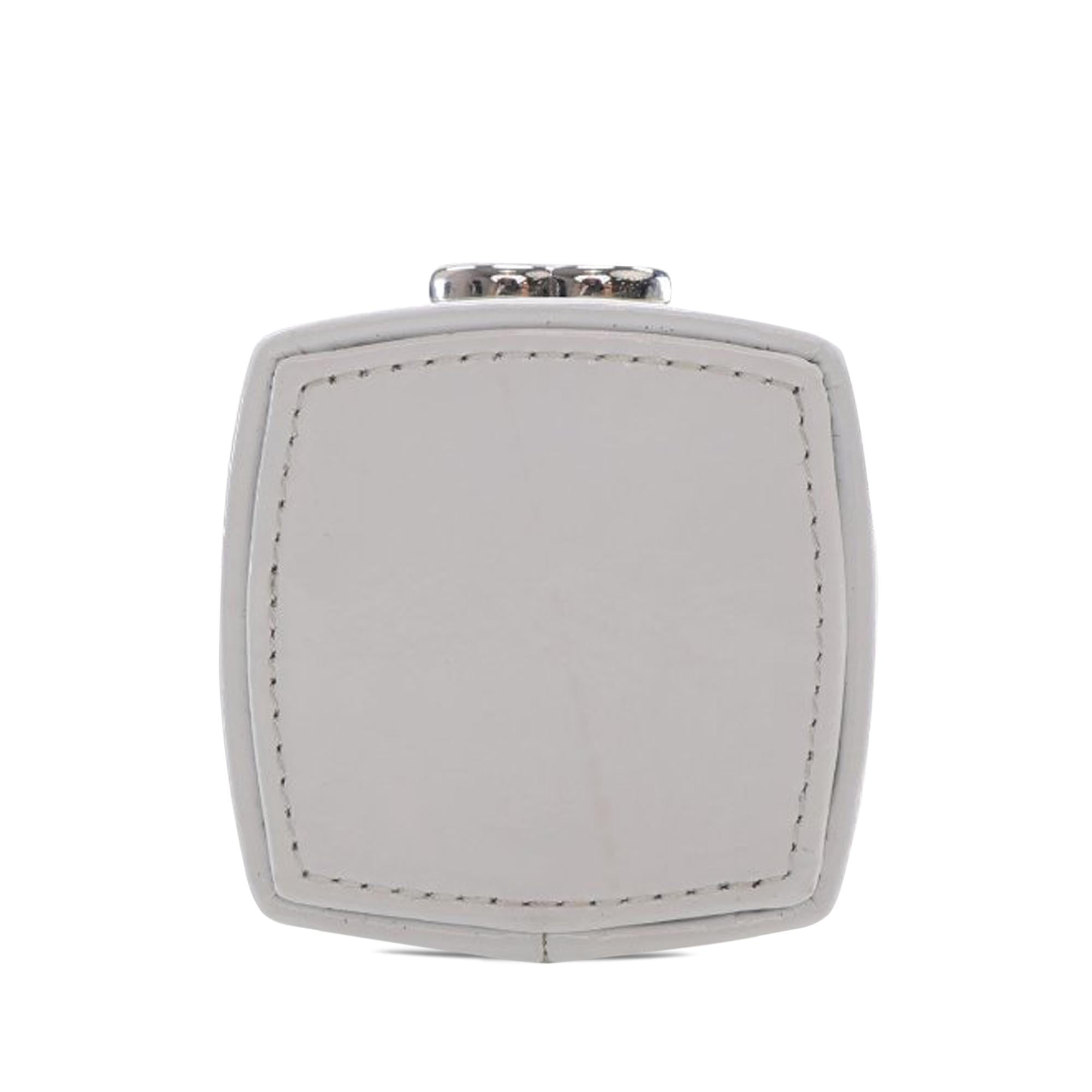 Chanel Patent Goatskin Make-Up Box Clutch With Chain
