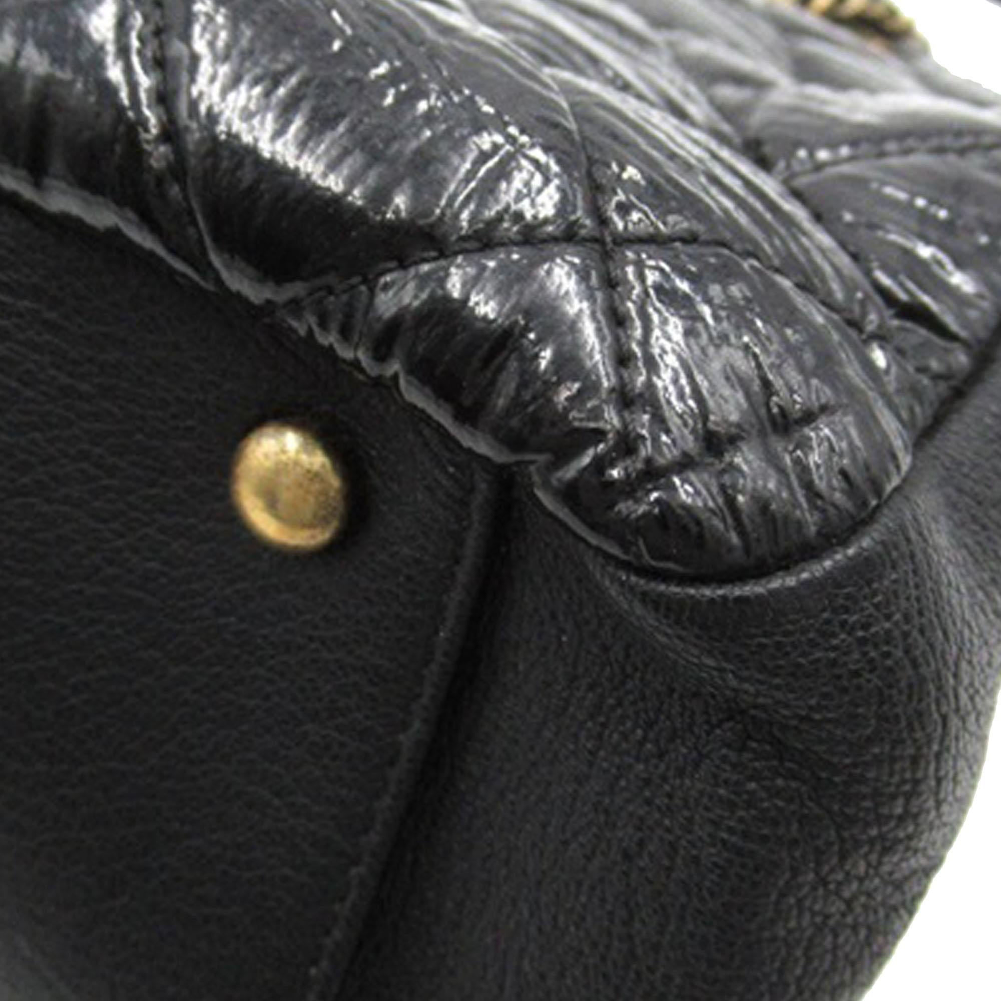 Chanel Patent Goatskin Paris Salzburg CC Eyelet Shoulder Bag (SHG-kMMOtX)