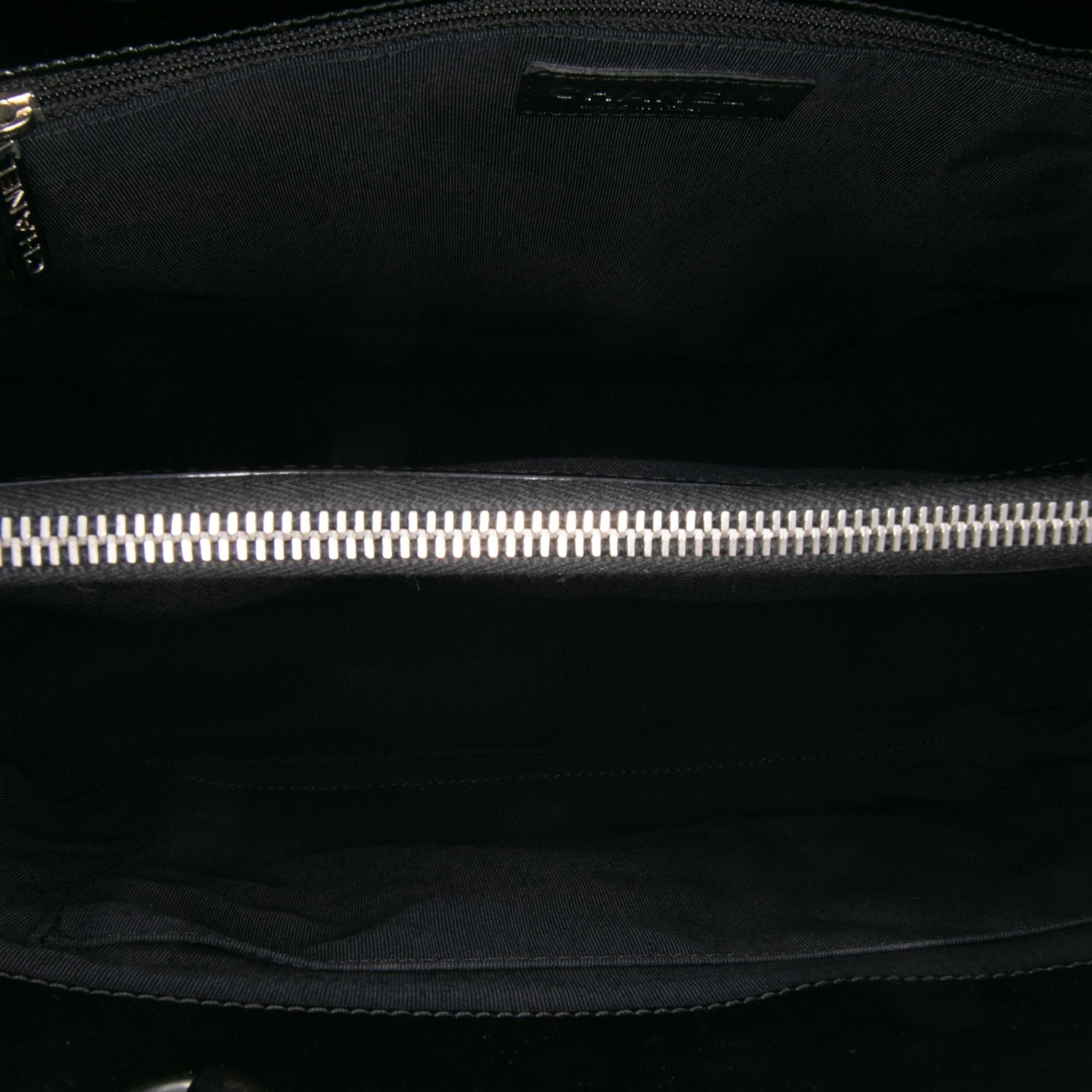 Chanel Patent Grand Shopping Tote
