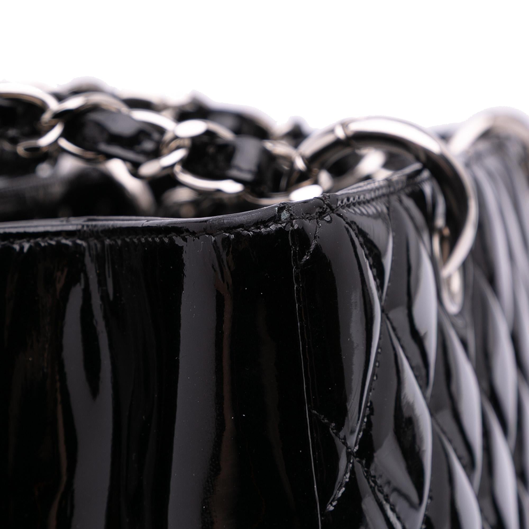 Chanel Patent Grand Shopping Tote