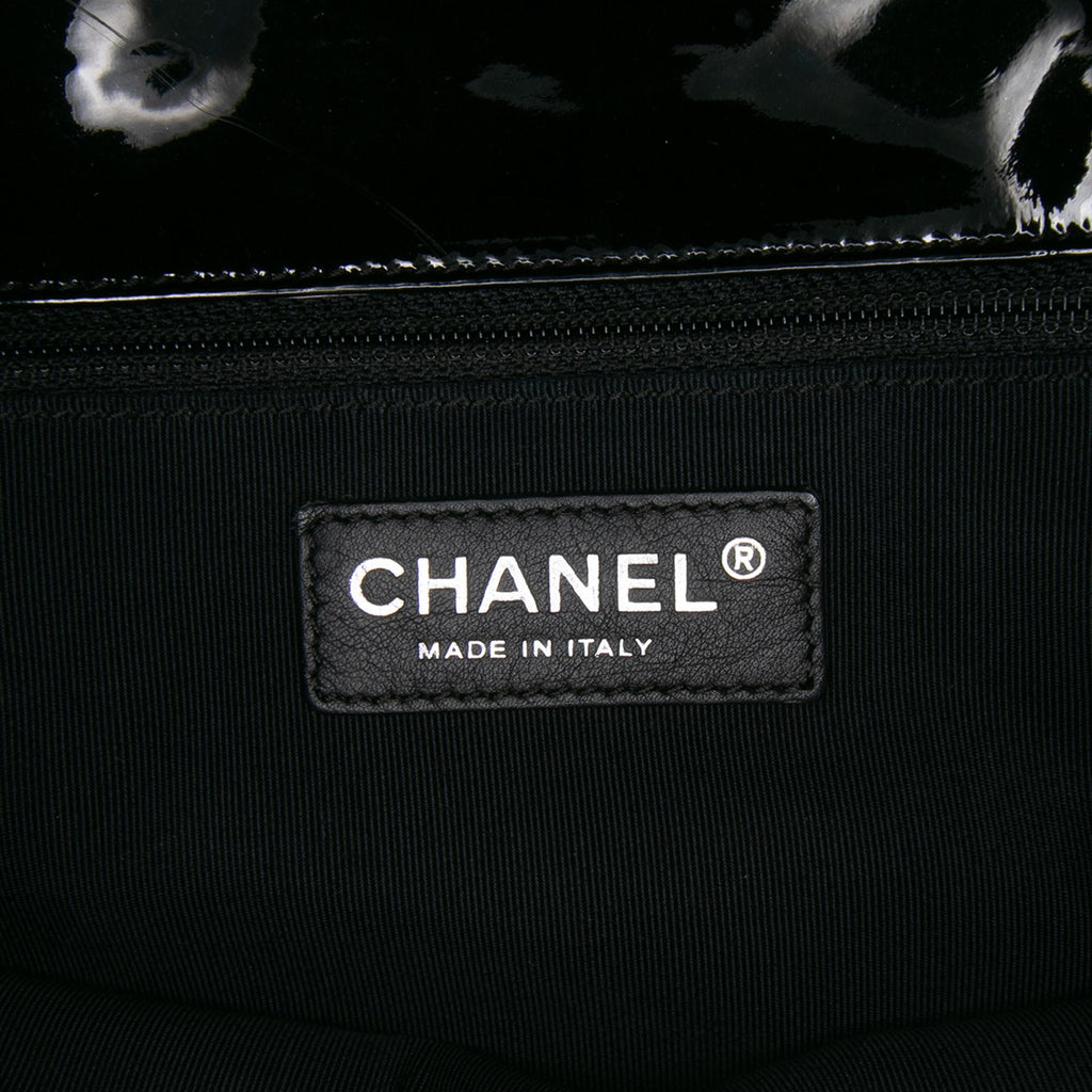 Chanel Patent Grand Shopping Tote