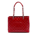 Chanel Patent Grand Shopping Tote