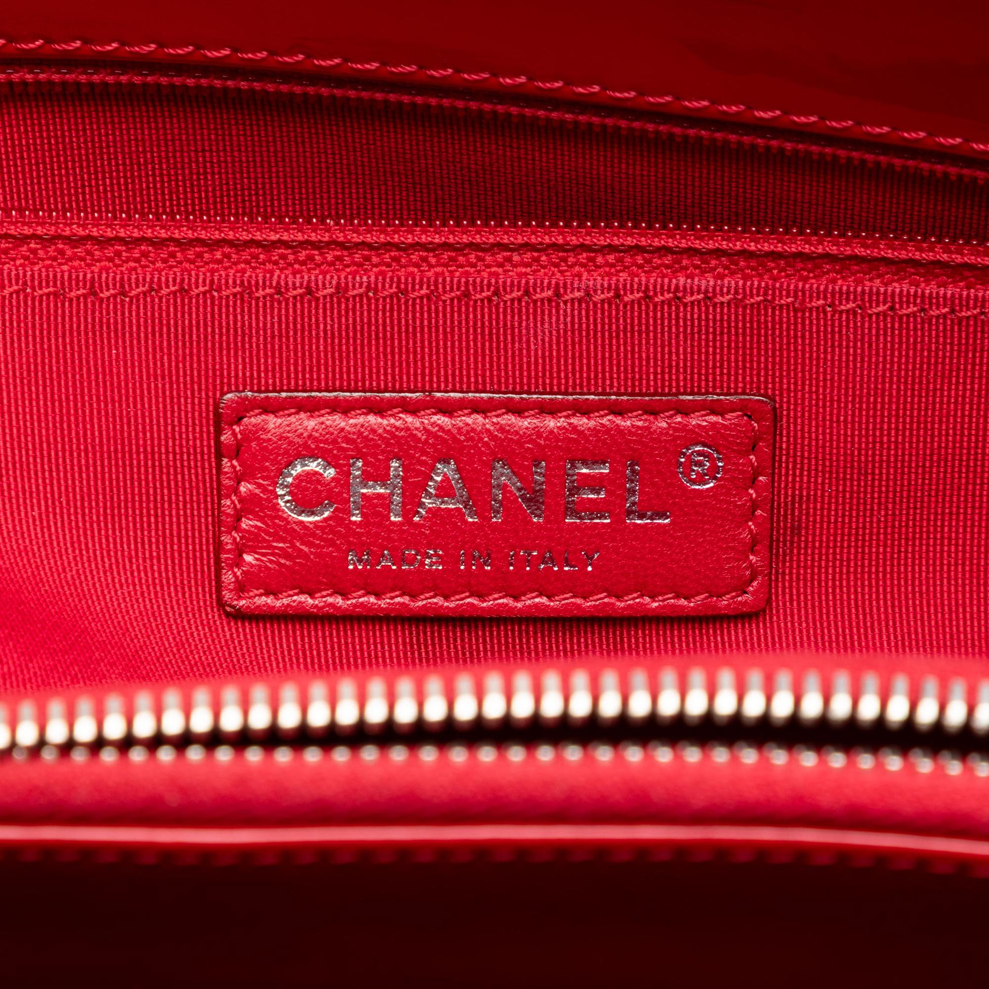 Chanel Patent Grand Shopping Tote