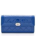 Chanel Patent Leather Boy Continental Wallet
