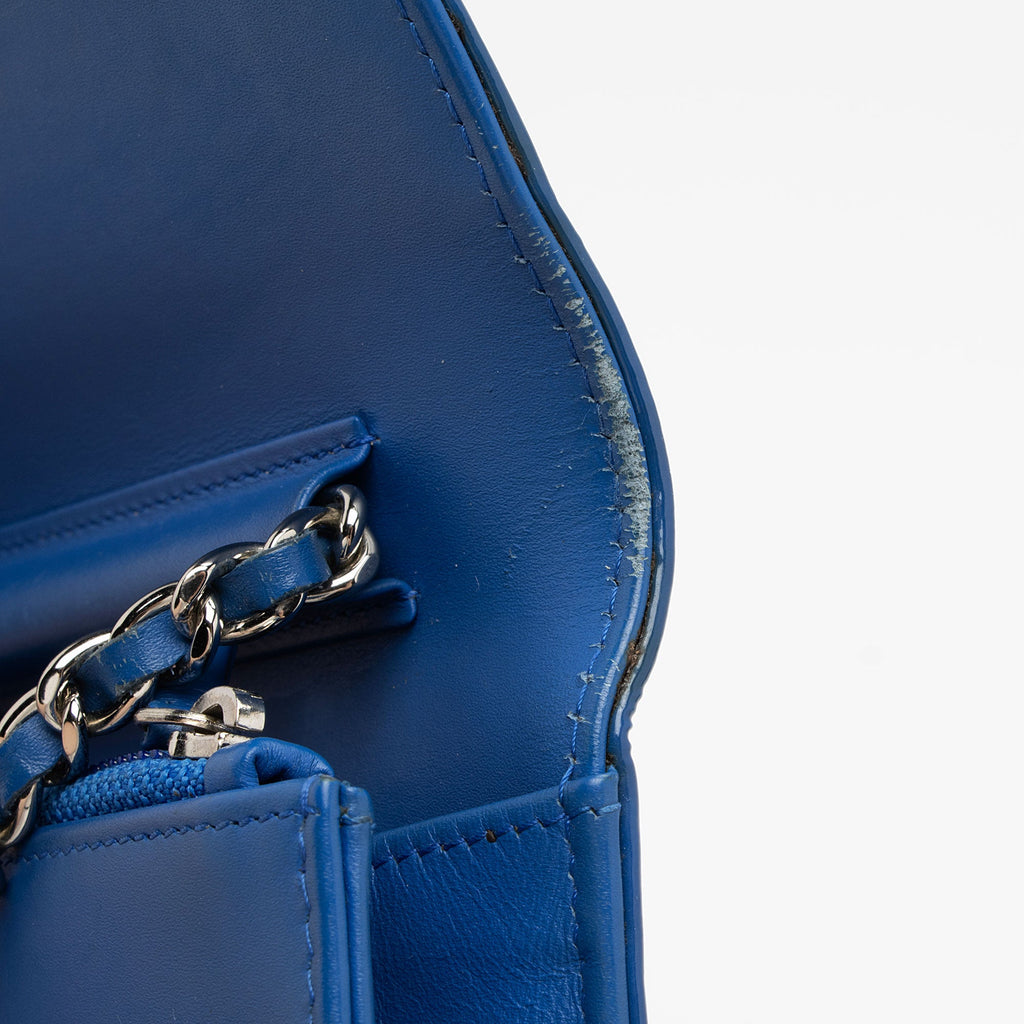 Chanel Patent Leather Boy Wallet on Chain (SHF-sHLroH)