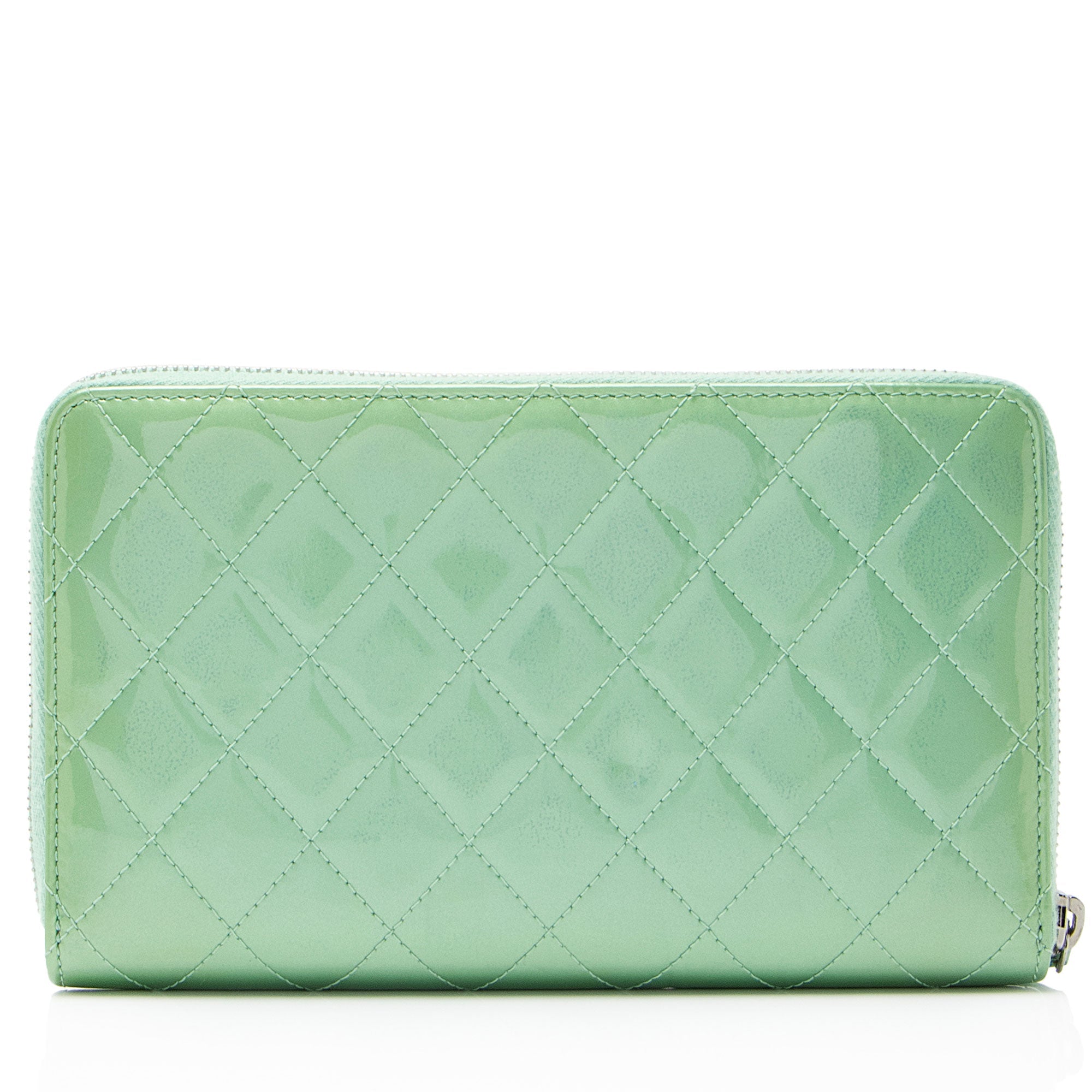 Chanel Patent Leather CC Organizer Wallet