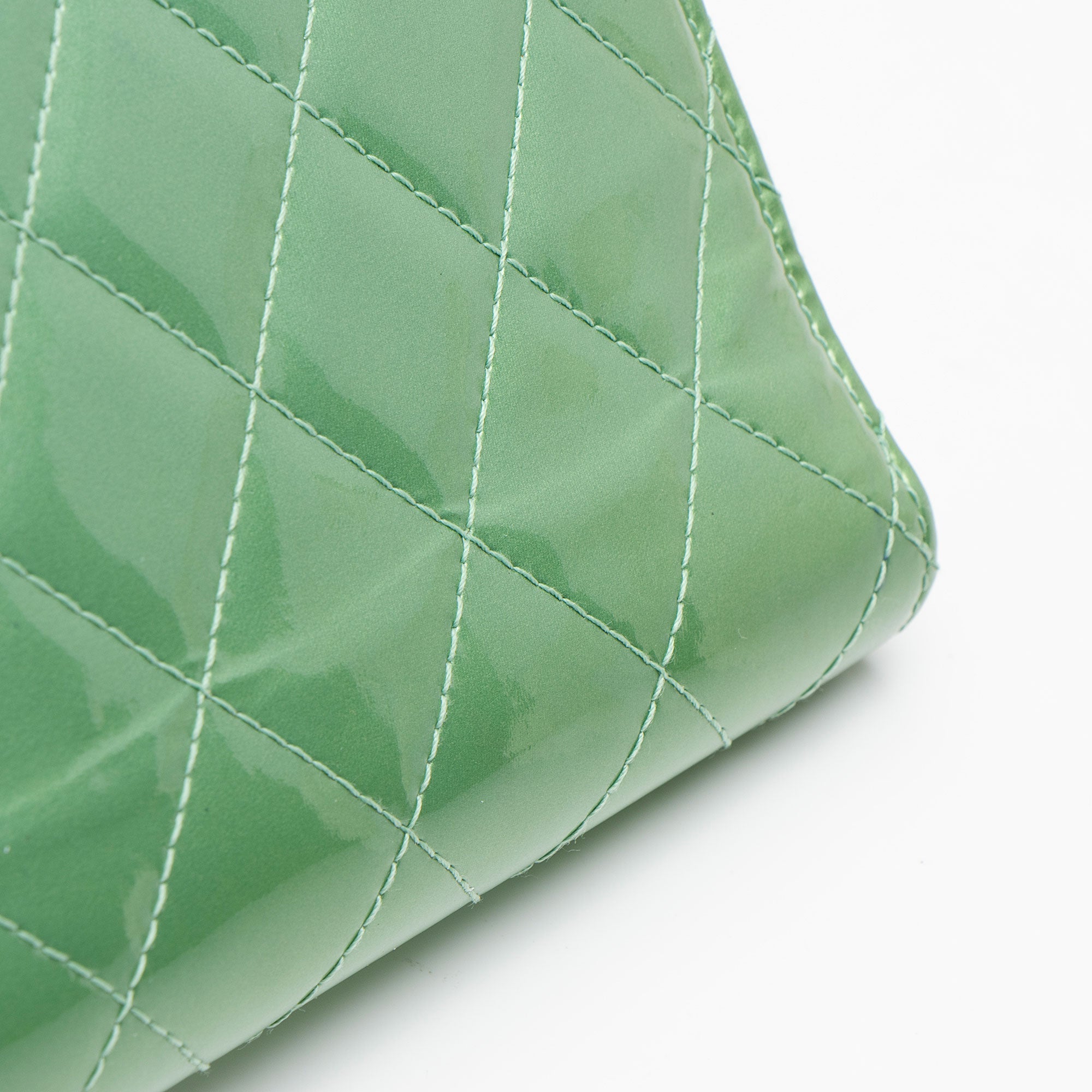Chanel Patent Leather CC Organizer Wallet