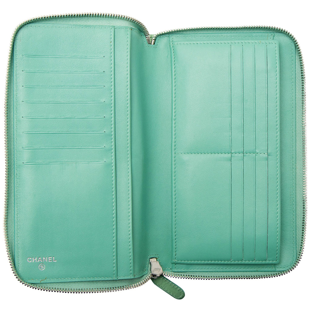 Chanel Patent Leather CC Organizer Wallet