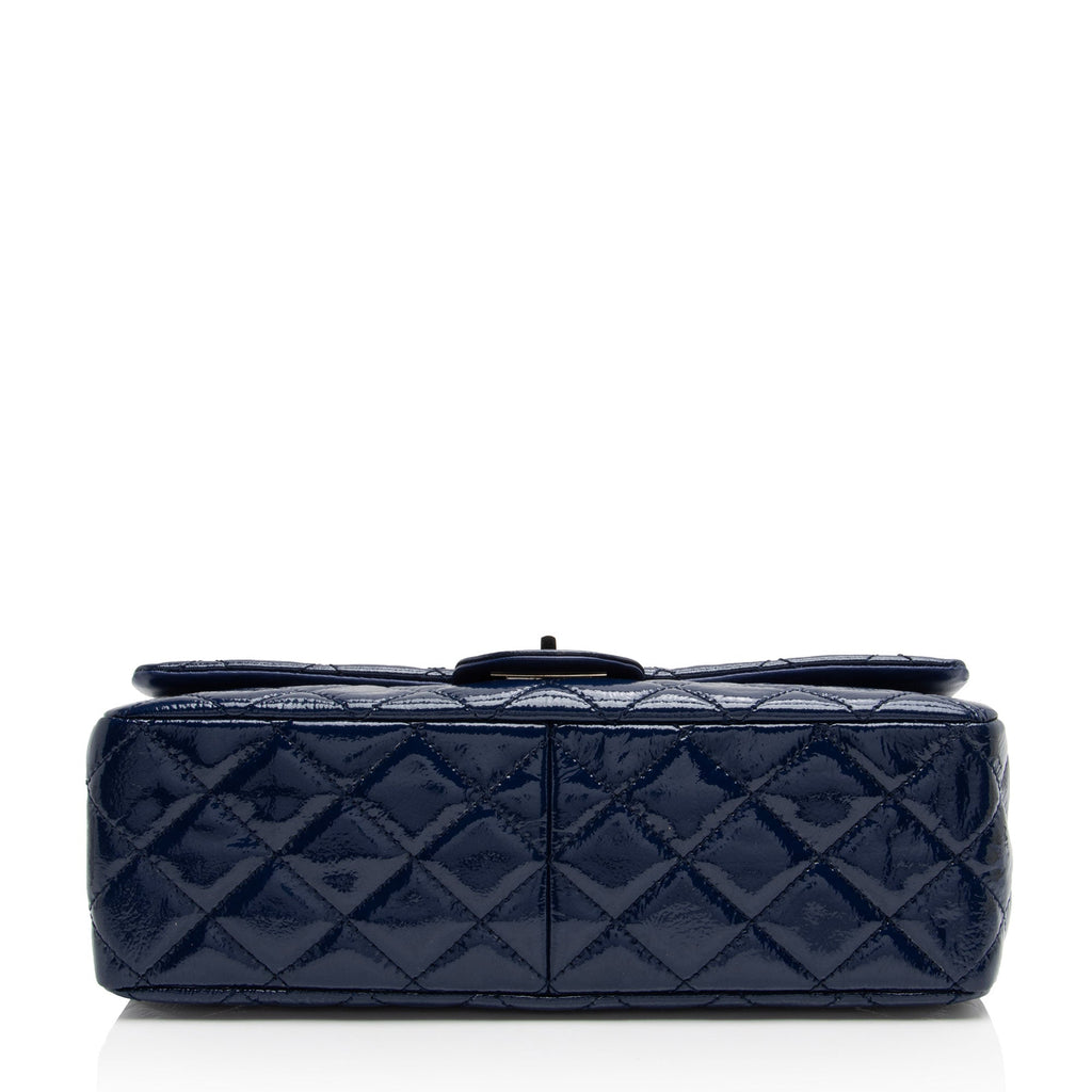 Chanel Patent Leather Calfskin Reissue 227 Double Flap Bag