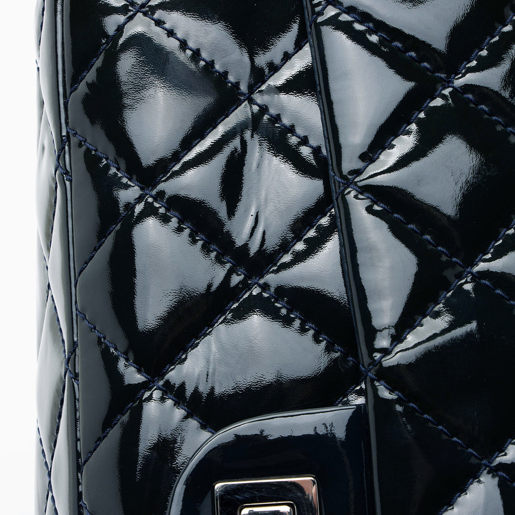 Chanel Patent Leather Calfskin Reissue 227 Double Flap Bag