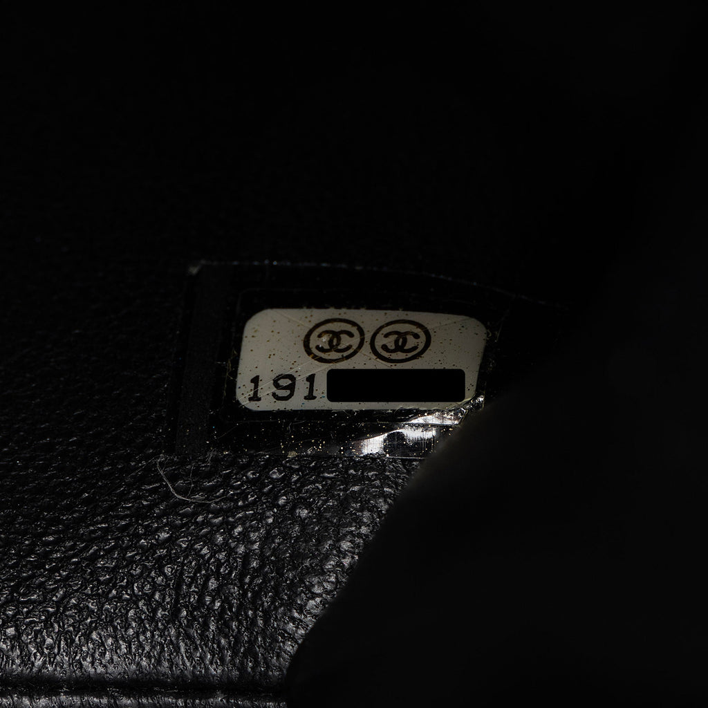 Chanel Patent Leather Classic Chain Flap Clutch