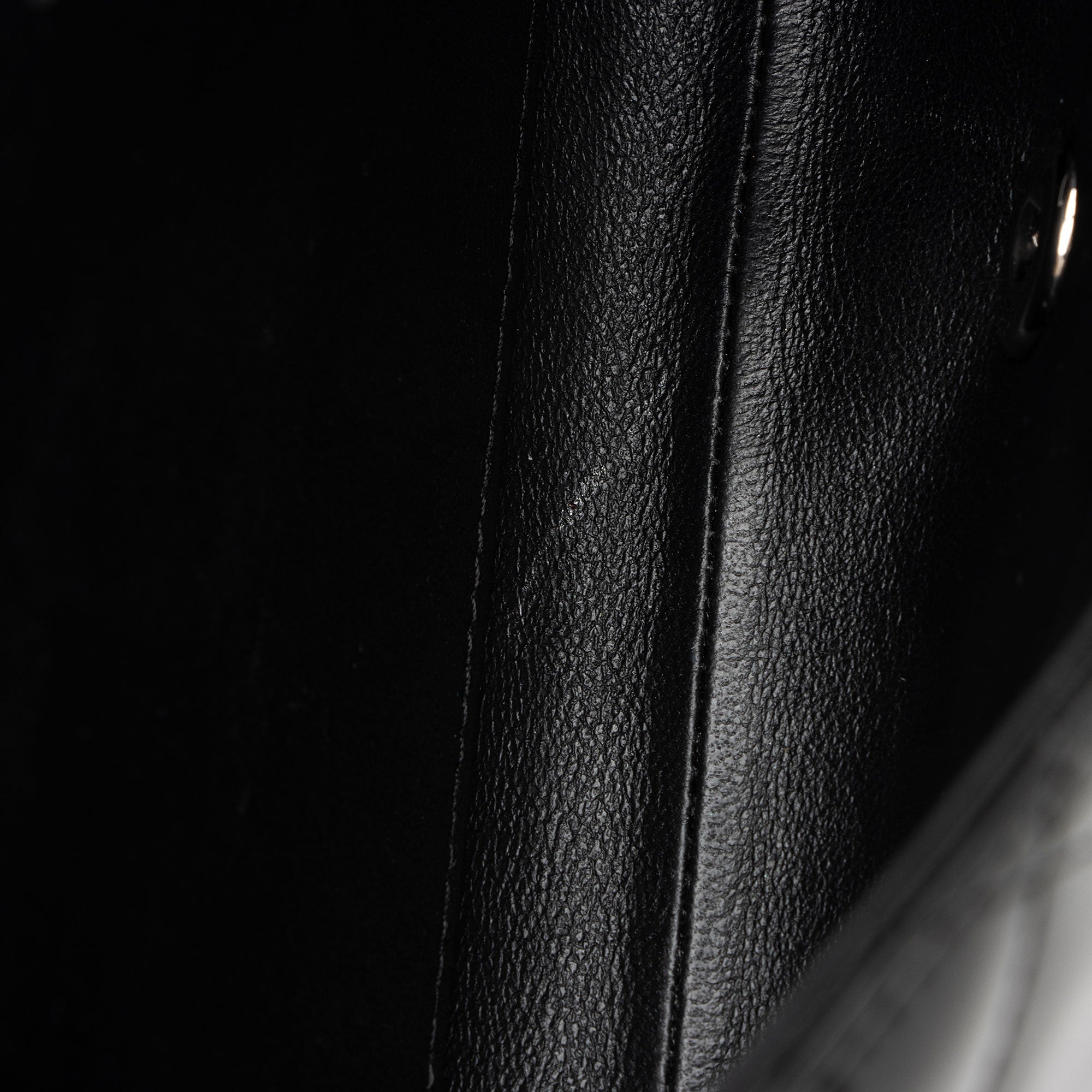 Chanel Patent Leather Classic Chain Flap Clutch