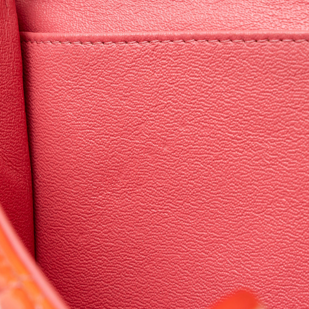 Chanel Patent Leather Classic Chain Flap Clutch
